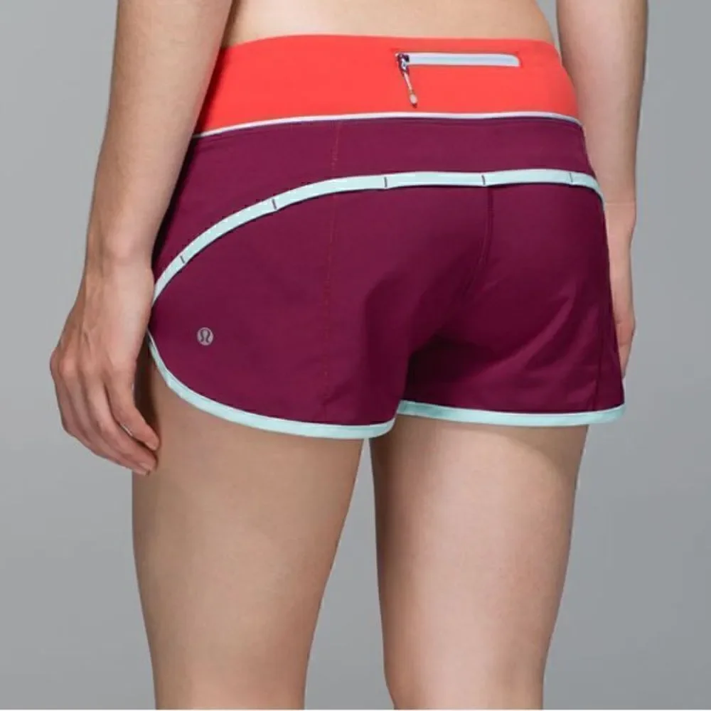 Womens Lululemon Run: Speed Short
